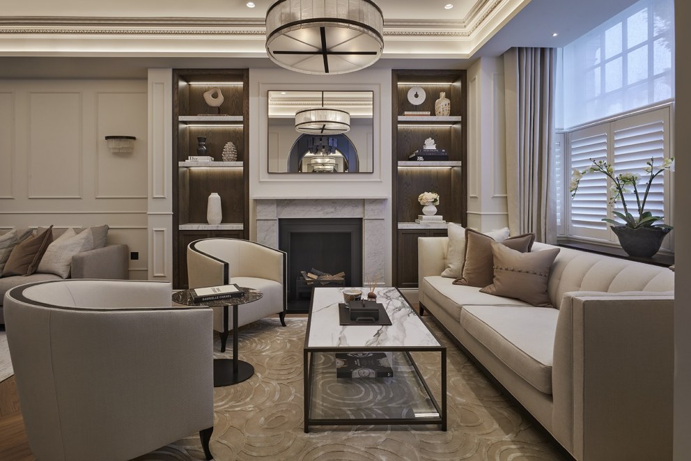 Parsons Green family home refurbishment | Formal living room | Interior Designers